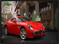 Alfa Romeo 8C Kompetizione, Ulica